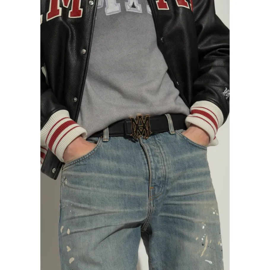Amiri MA Core Logo Belt-Heren Riemen