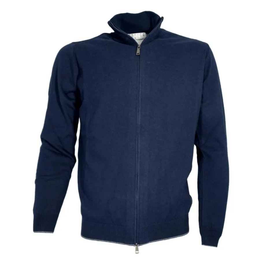 CASHMERE COMPANY Maglia Full Zip-Heren Truien & Vesten