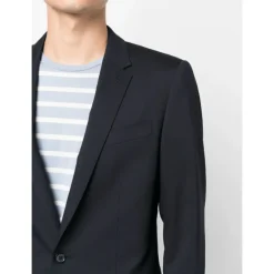 Dolce & Gabbana Marine Slim Fit Wollen Pak-Heren Kostuums