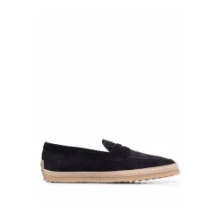 Tod's Marinee geweven instappers-Heren Instappers & Slip Ons