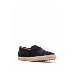 Tod's Marinee geweven instappers-Heren Instappers & Slip Ons