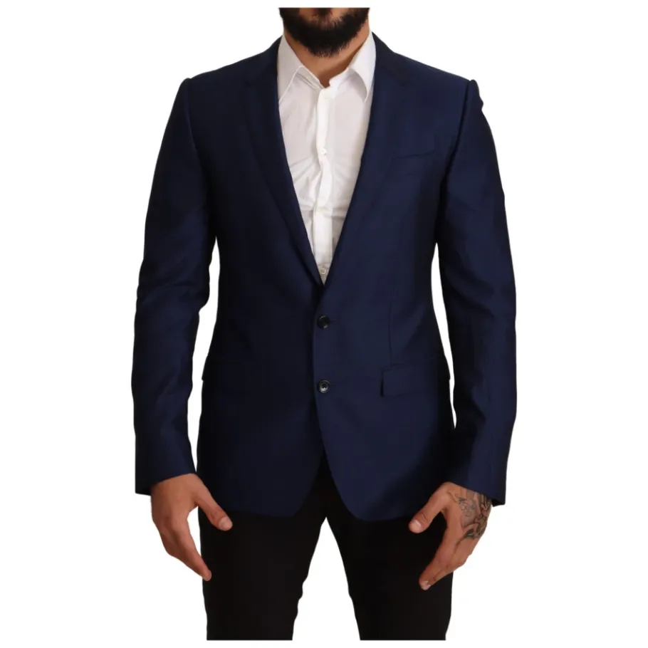 Dolce & Gabbana MARTINI Slim Fit Jas Blazer-Heren Kostuums