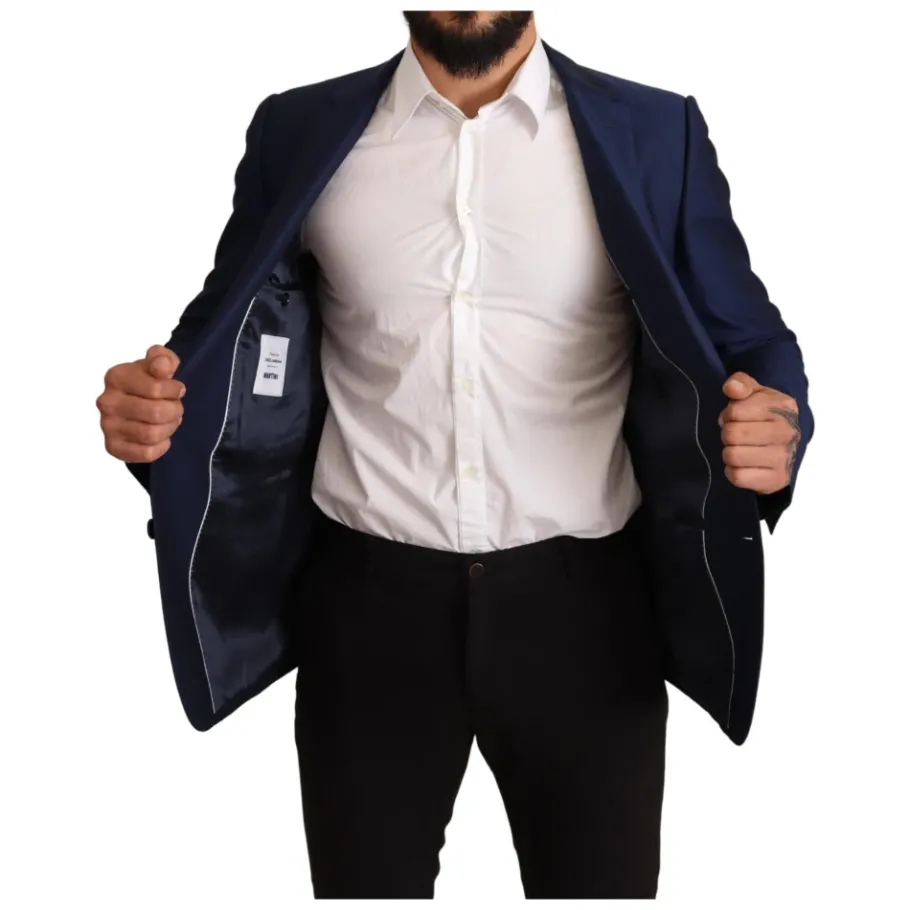 Dolce & Gabbana MARTINI Slim Fit Jas Blazer-Heren Kostuums