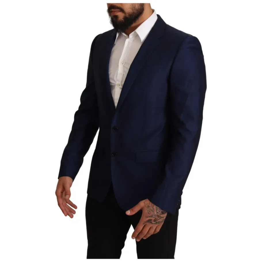 Dolce & Gabbana MARTINI Slim Fit Jas Blazer-Heren Kostuums