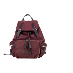 Burberry Medium Rugzak met Klep en Trekkoord-Heren Rugzakken