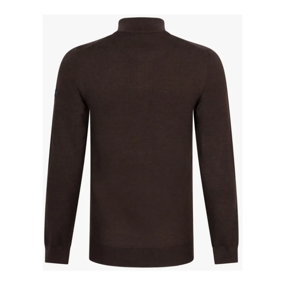 Cavallaro Merino Half Zip Pullover Sweater-Heren Truien & Vesten