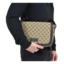 Gucci Messenger Bag Origineel GG Model-Heren Tassen
