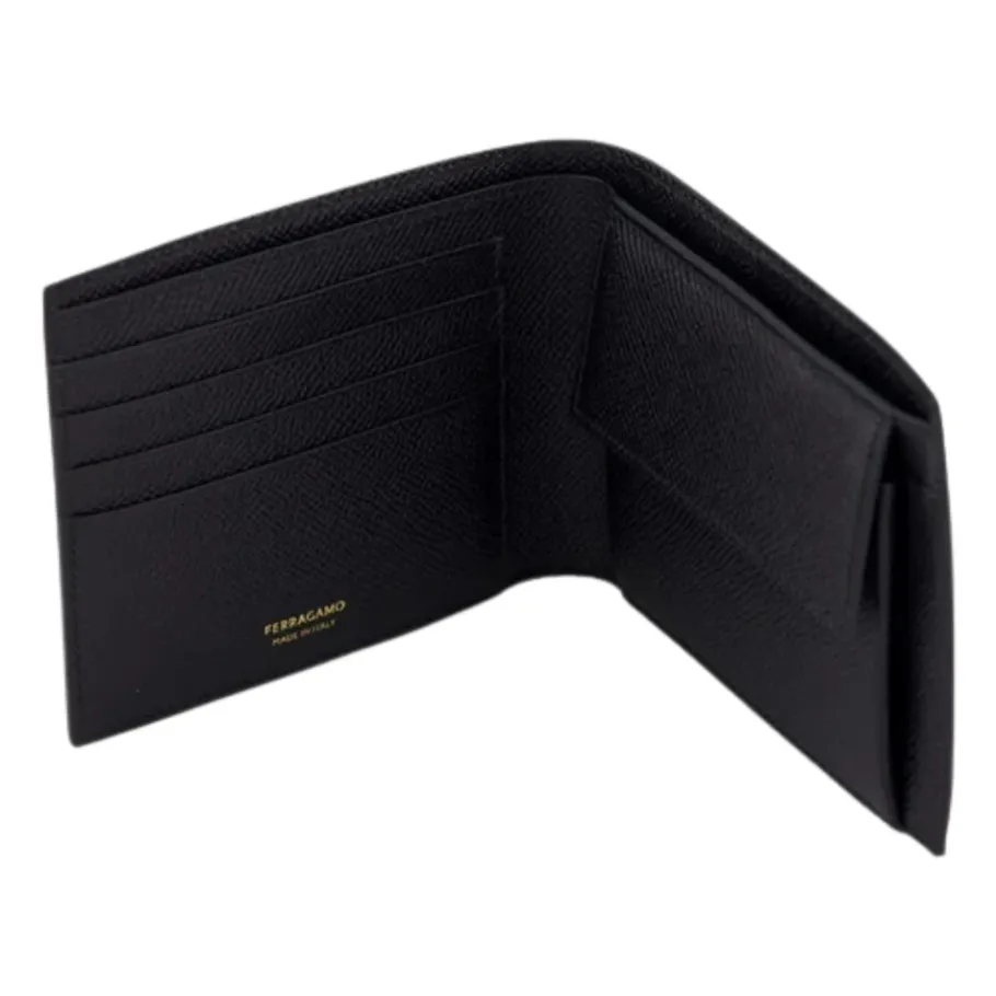 Ferragamo Micro Gancio Bifold Wallet-Heren Portefeuilles