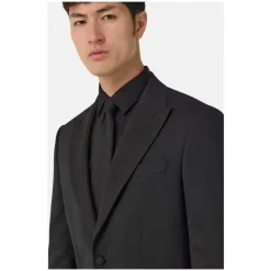 Boggi Milano Micro Textured Suit in a Stretch Wool Blend-Heren Kostuums
