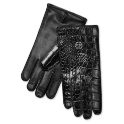 Philipp Plein Mid-Gloves Hexagon-Heren Handschoenen