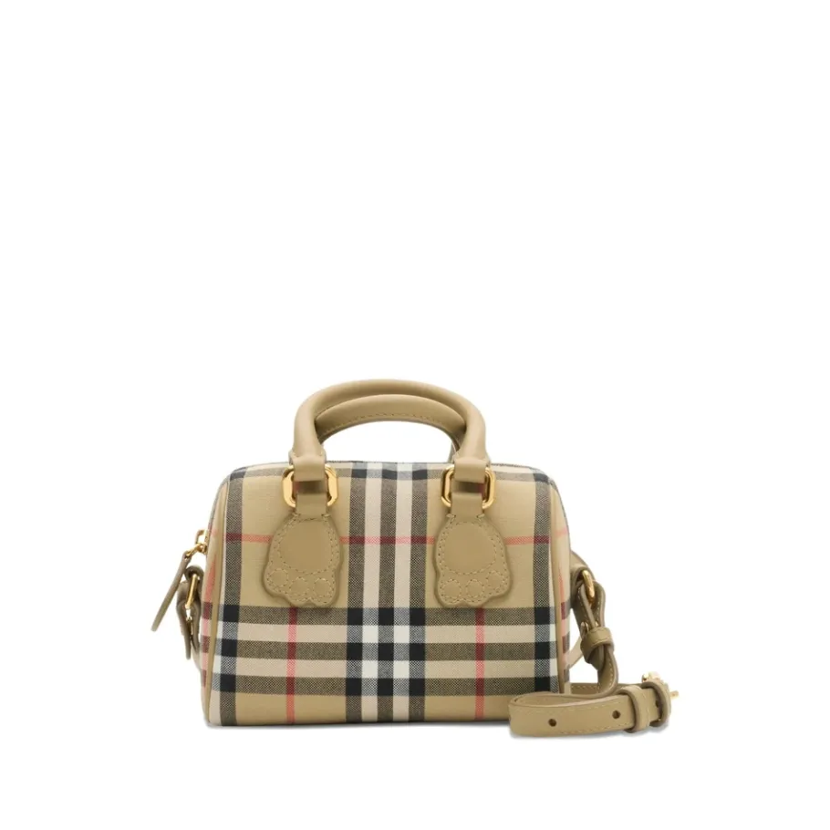 Burberry Mini Bowling Bag-Heren Tassen