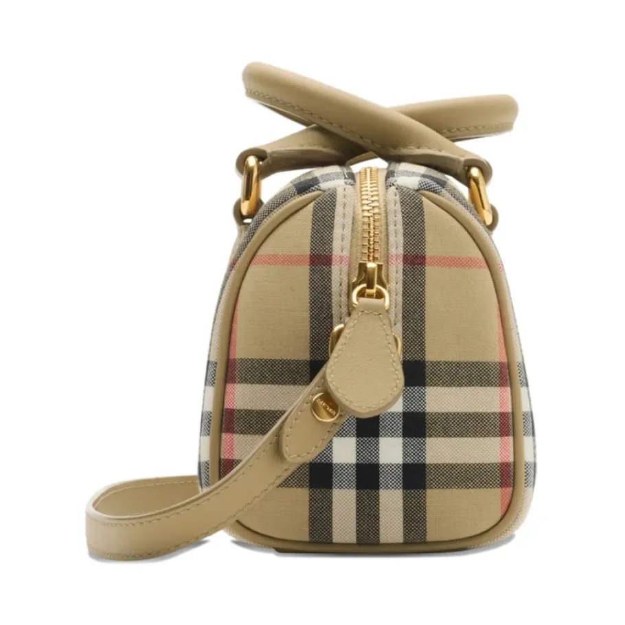 Burberry Mini Bowling Bag-Heren Tassen