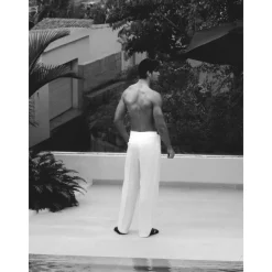 Kazar Minimalistische e leren slides-Heren Slippers