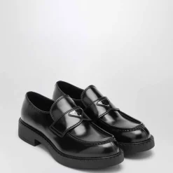 Prada Mocassini Chocolate-Heren Instappers & Slip Ons