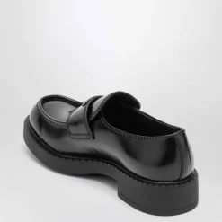 Prada Mocassini Chocolate-Heren Instappers & Slip Ons