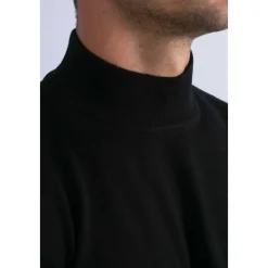 Paolo Fiorillo Capri Mock Neck Knit Top-Heren Truien & Vesten