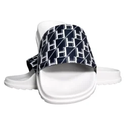 Hugo Moderne Open Achter Slides Wit-Heren Slippers