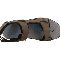 Geox Moderne Platte Sandalen-Heren Sandalen