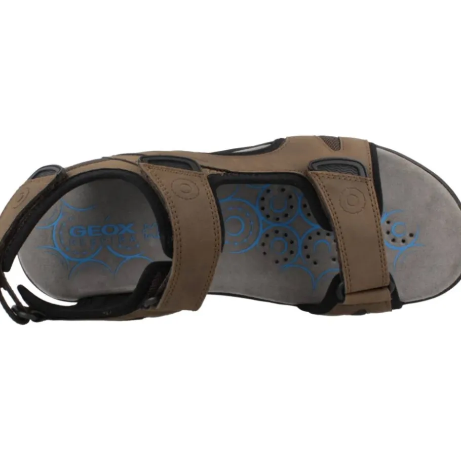 Geox Moderne Platte Sandalen-Heren Sandalen