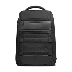 Piquadro Modular, travel backpack for laptop and iPad® with glasses pocket and anti-theft system-Heren Rugzakken
