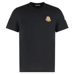 Moncler Mon Duck Logo Katoenen T-Shirt-Heren Shirts