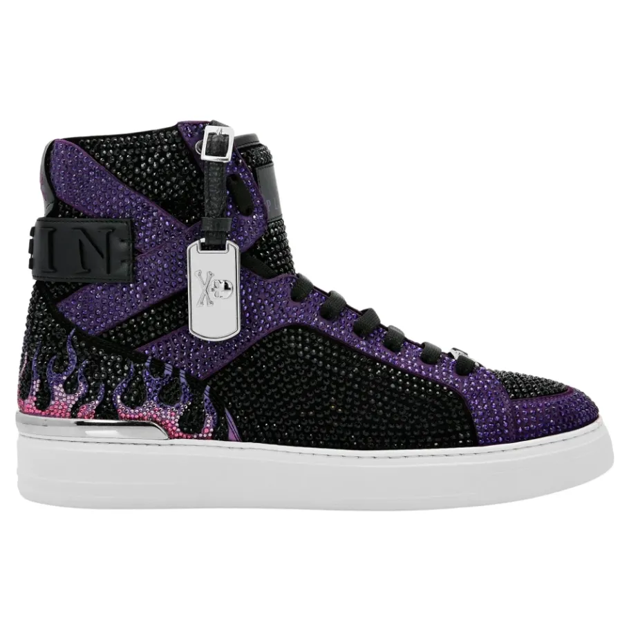 Philipp Plein Money Beast Hi-Top-Heren Sneakers