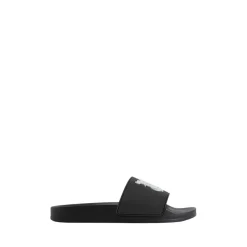 Palm Angels Monogram Pool Slides-Heren Slippers