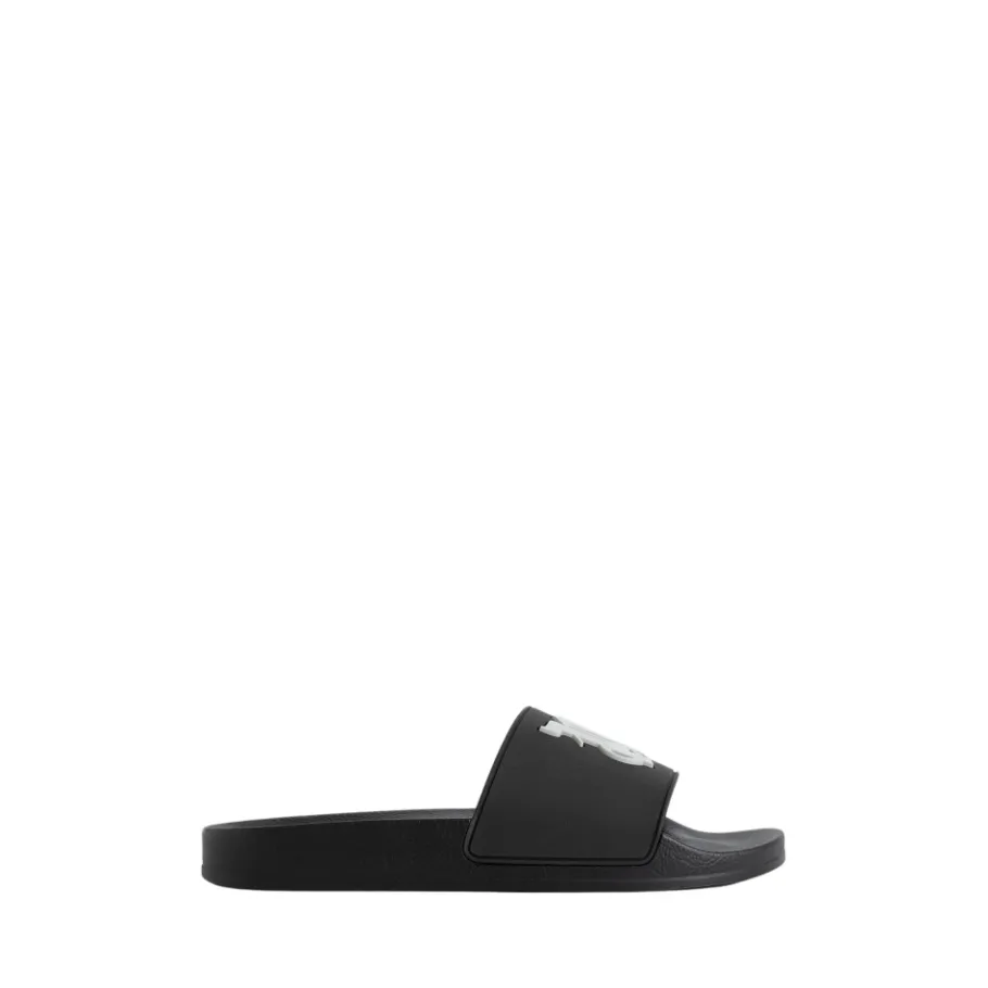 Palm Angels Monogram Pool Slides-Heren Slippers