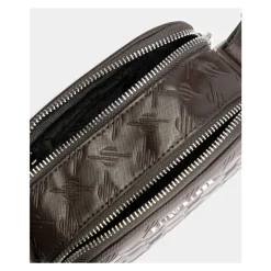 Daily Paper Monogram Saffiano Handtas met Verstelbare Band-Heren Tassen