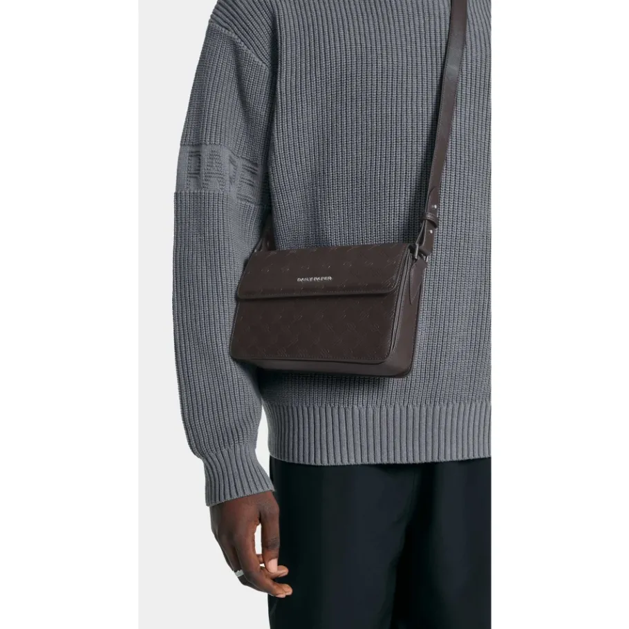 Daily Paper Monogram Schoudertas Compact Drukknop-Heren Tassen