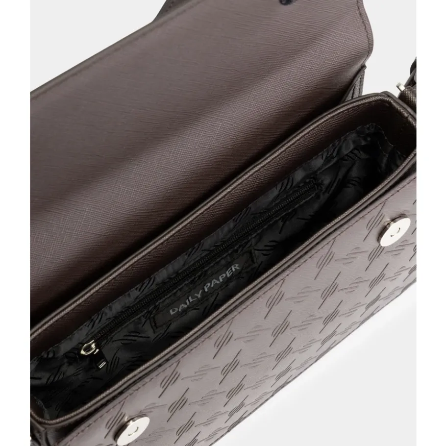Daily Paper Monogram Schoudertas Compact Drukknop-Heren Tassen