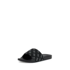 Guess Monogram Slides - Logo Print-Heren Slippers