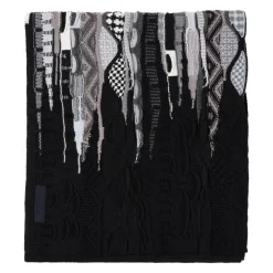 Carlo Colucci Multicolor Gebreide Sjaal voor Koud Weer-Heren Sjaals