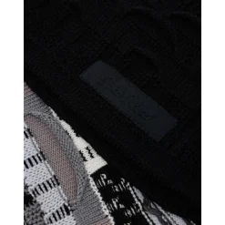 Carlo Colucci Multicolor Gebreide Sjaal voor Koud Weer-Heren Sjaals