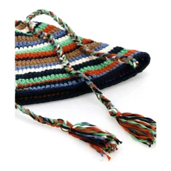 Alanui Multicolor Gehaakte Zonnige Bucket Hoed-Heren Hoeden