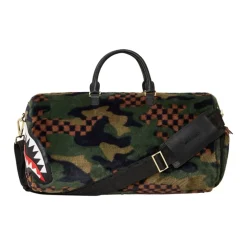 SPRAYGROUND Multicolor Teddy Bont Duffel Tas-Heren Tassen