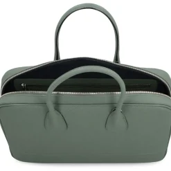 Valextra My Logo leren aktetas-Heren Tassen