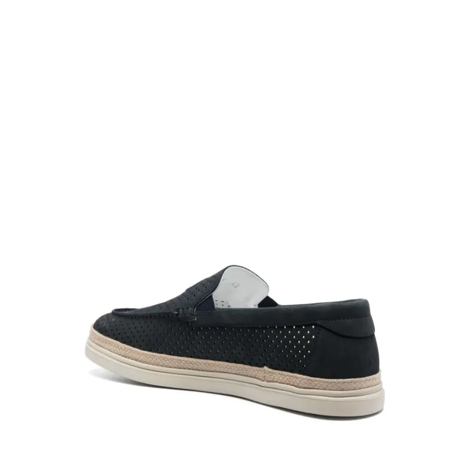 Casadei Nabuk Slip-On Loafers-Heren Espadrilles
