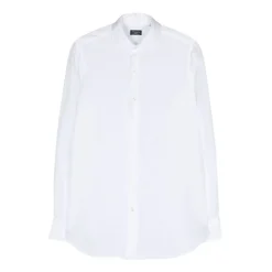 Finamore Napoli Katoenen Overhemd-Heren Overhemden