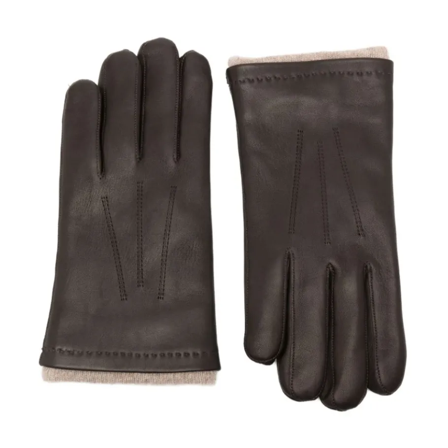 Orciani Nappa Leren Handschoenen-Heren Handschoenen