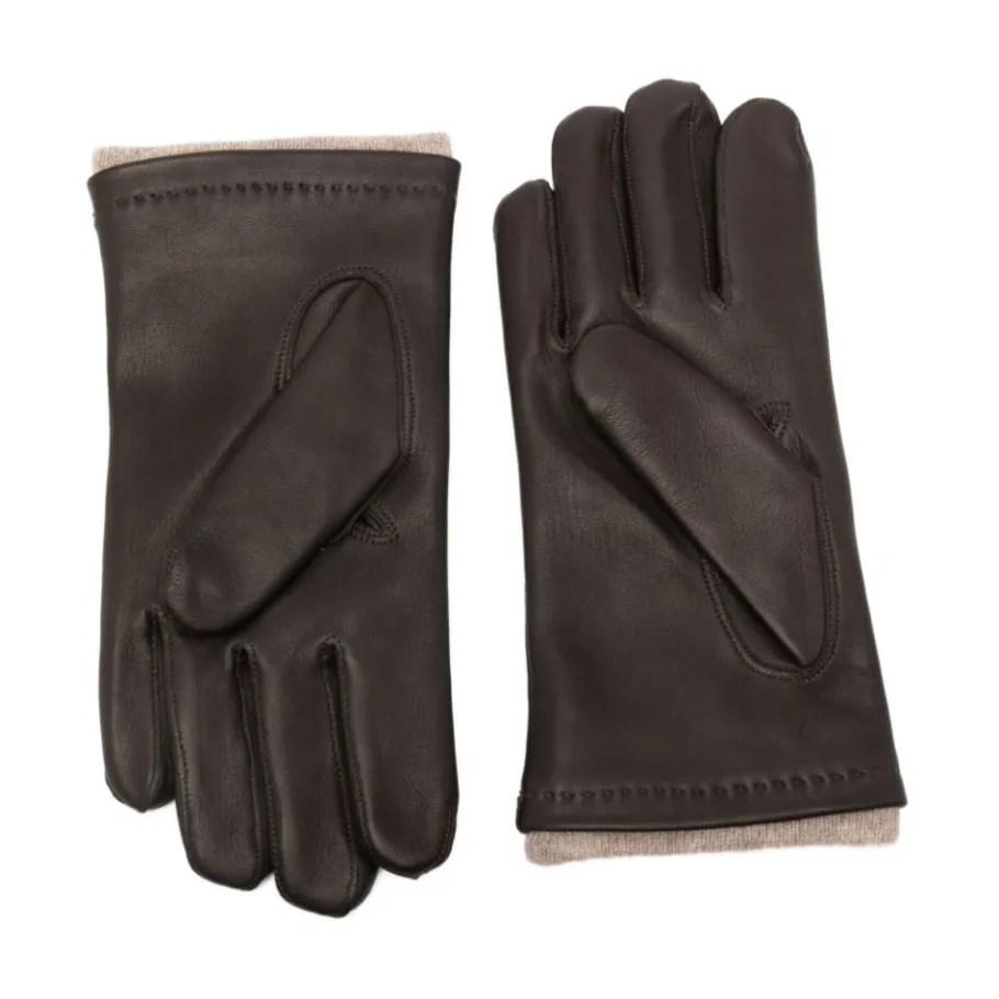 Orciani Nappa Leren Handschoenen-Heren Handschoenen