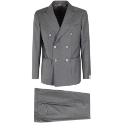 Santaniello Natural Stretch Lana Suit-Heren Kostuums