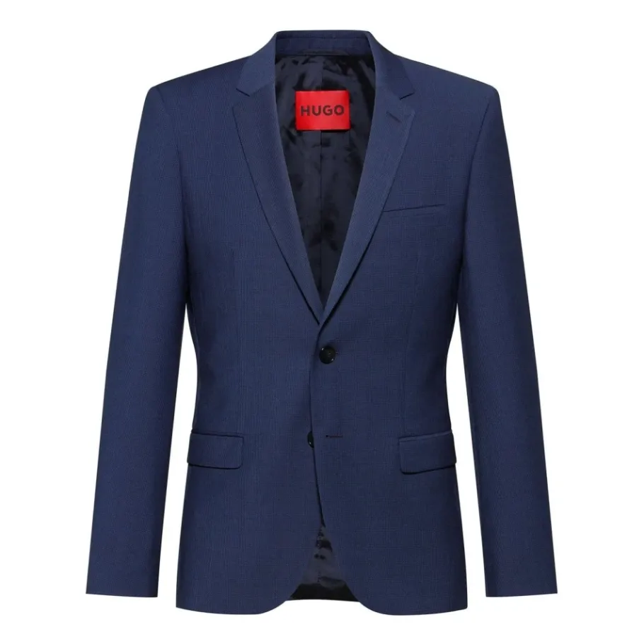 Hugo Navy Blazer Henry214X-Heren Kostuums