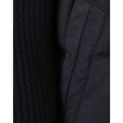 Stone Island Navy Gewatteerde Hoodiejas Ghost-Heren Jassen