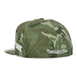 Mitchell & Ness NBA Tonal Camo Stretch Fitted Cap-Heren Petten