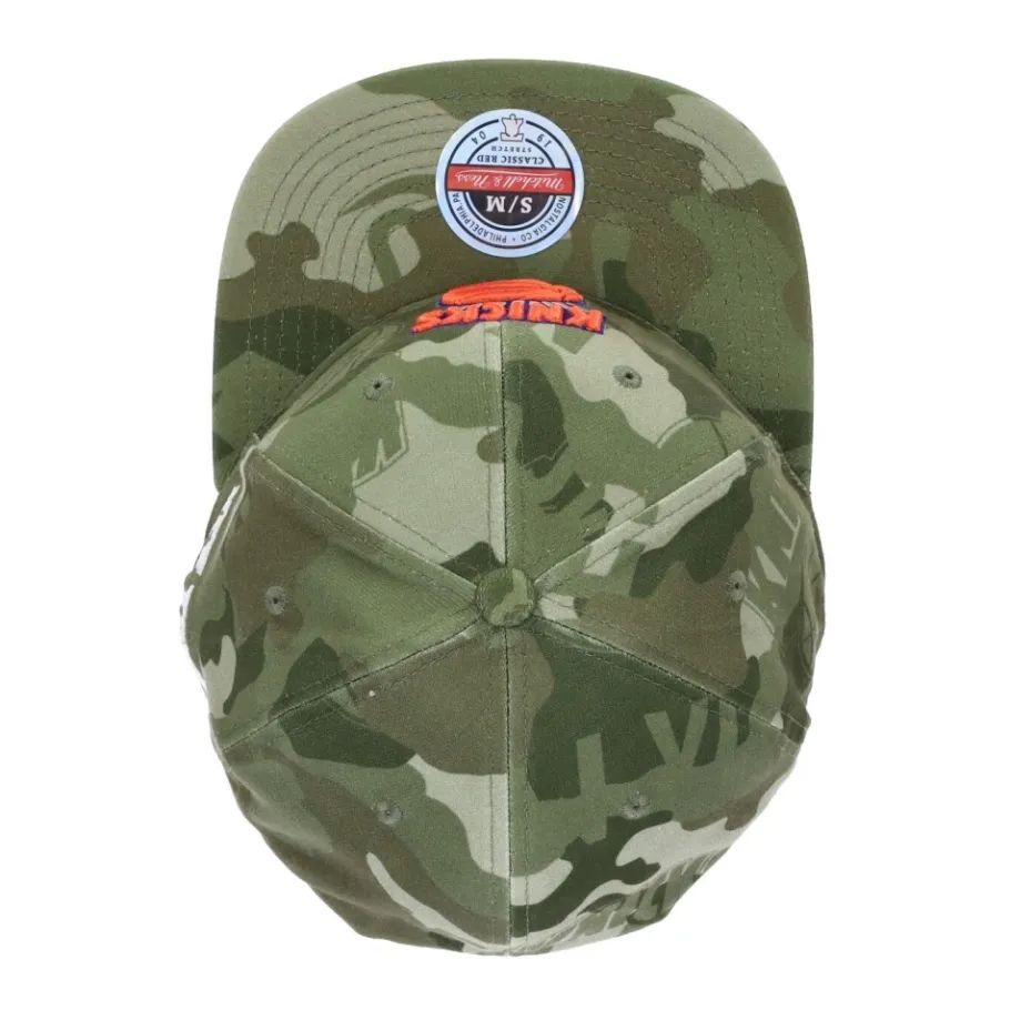Mitchell & Ness NBA Tonal Camo Stretch Fitted Cap-Heren Petten