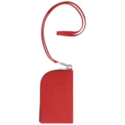Rick Owens Neck Leather Wallet-Heren Portefeuilles