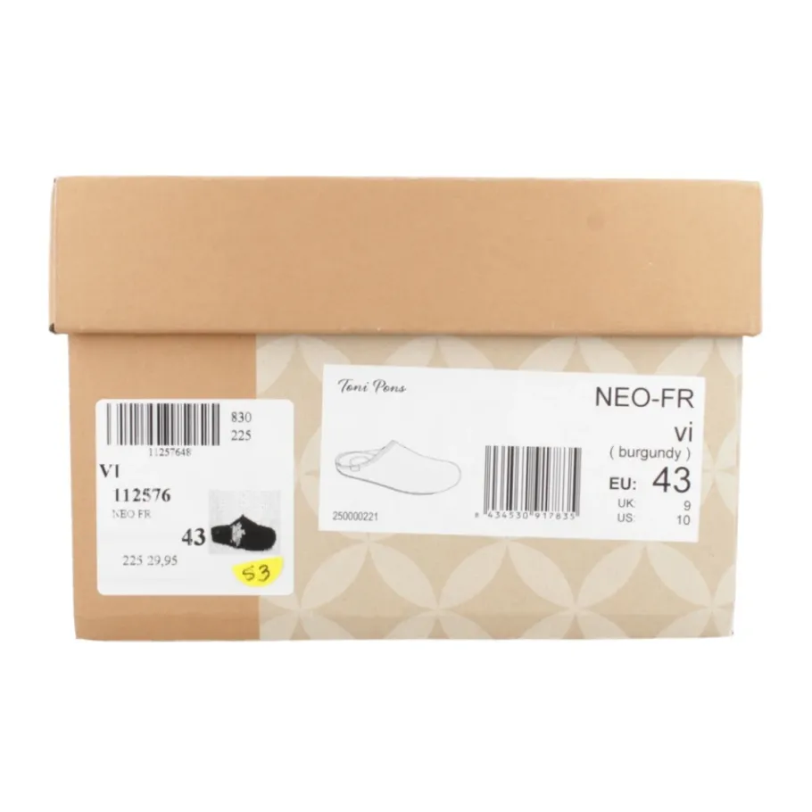 Toni Pons NEO FR Zapatilla Hogar Destalonada-Heren Pantoffels