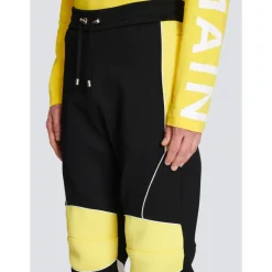 Balmain Neoprene Panelled Jogging Bottom-Heren Broeken