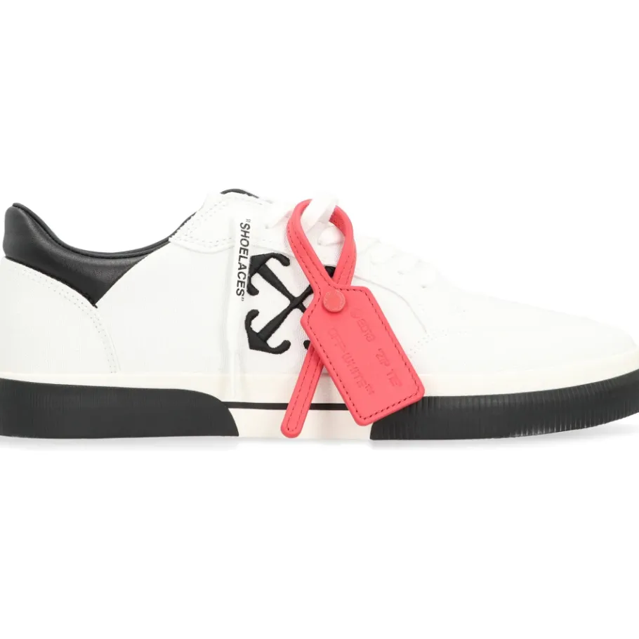 Off White New Low Vulcanized Sneakers-Heren Sneakers